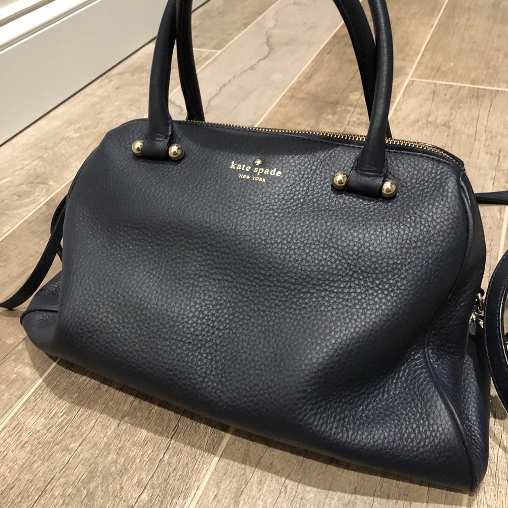 Navy Kate Spade Purse - Excellent Condition